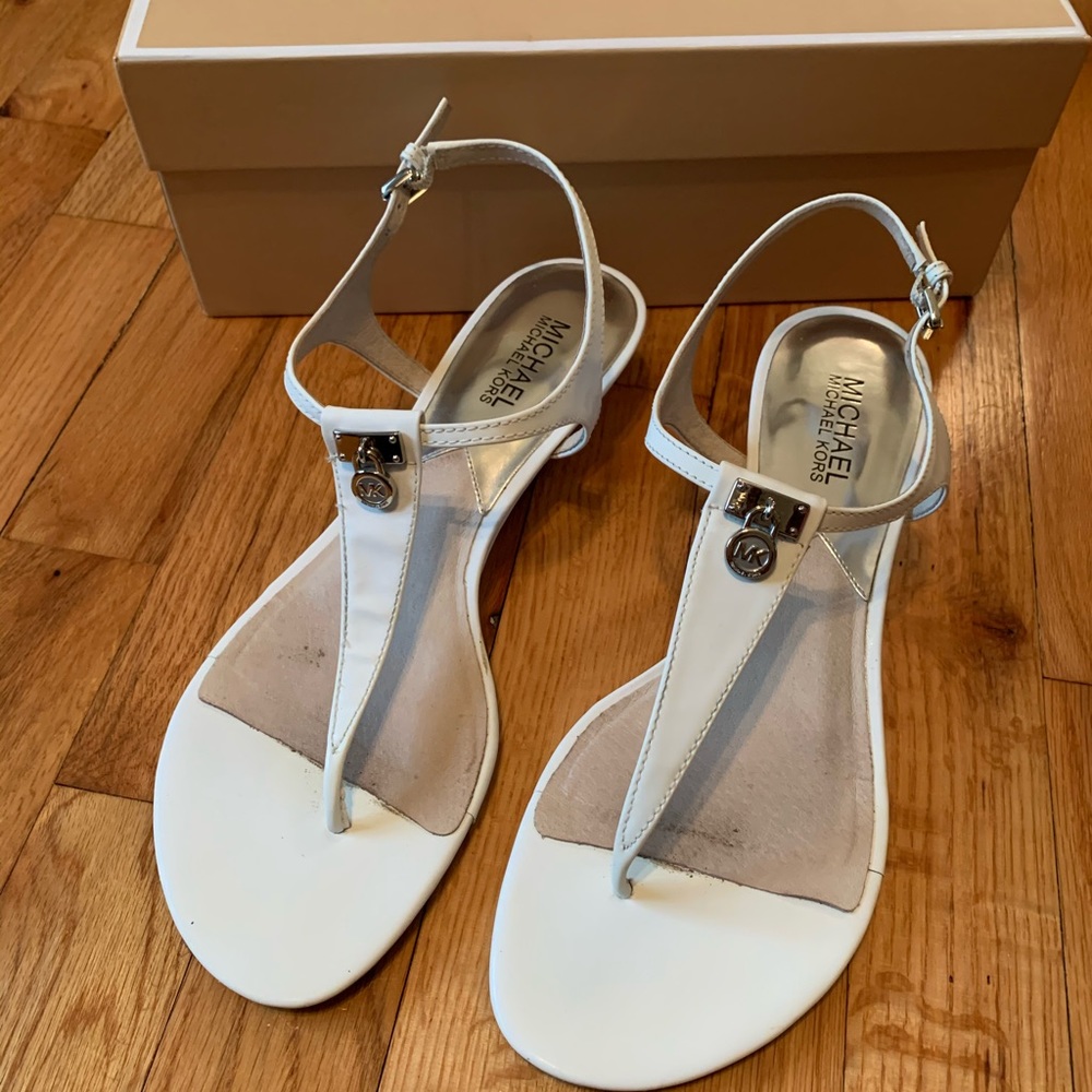 MK wedge sandals